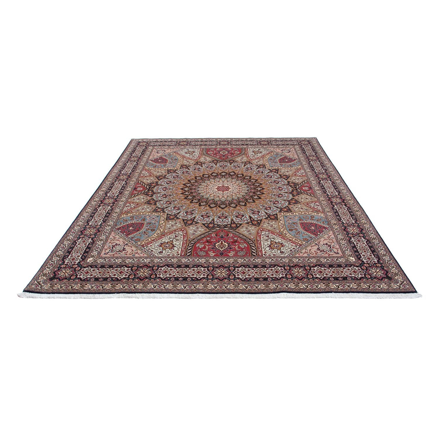 Perserteppich - Täbriz - Royal 303 x 254 cm Teppich Wohnzimmer