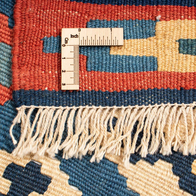 Kelim Teppich - Oriental 174 x 148 cm - blau