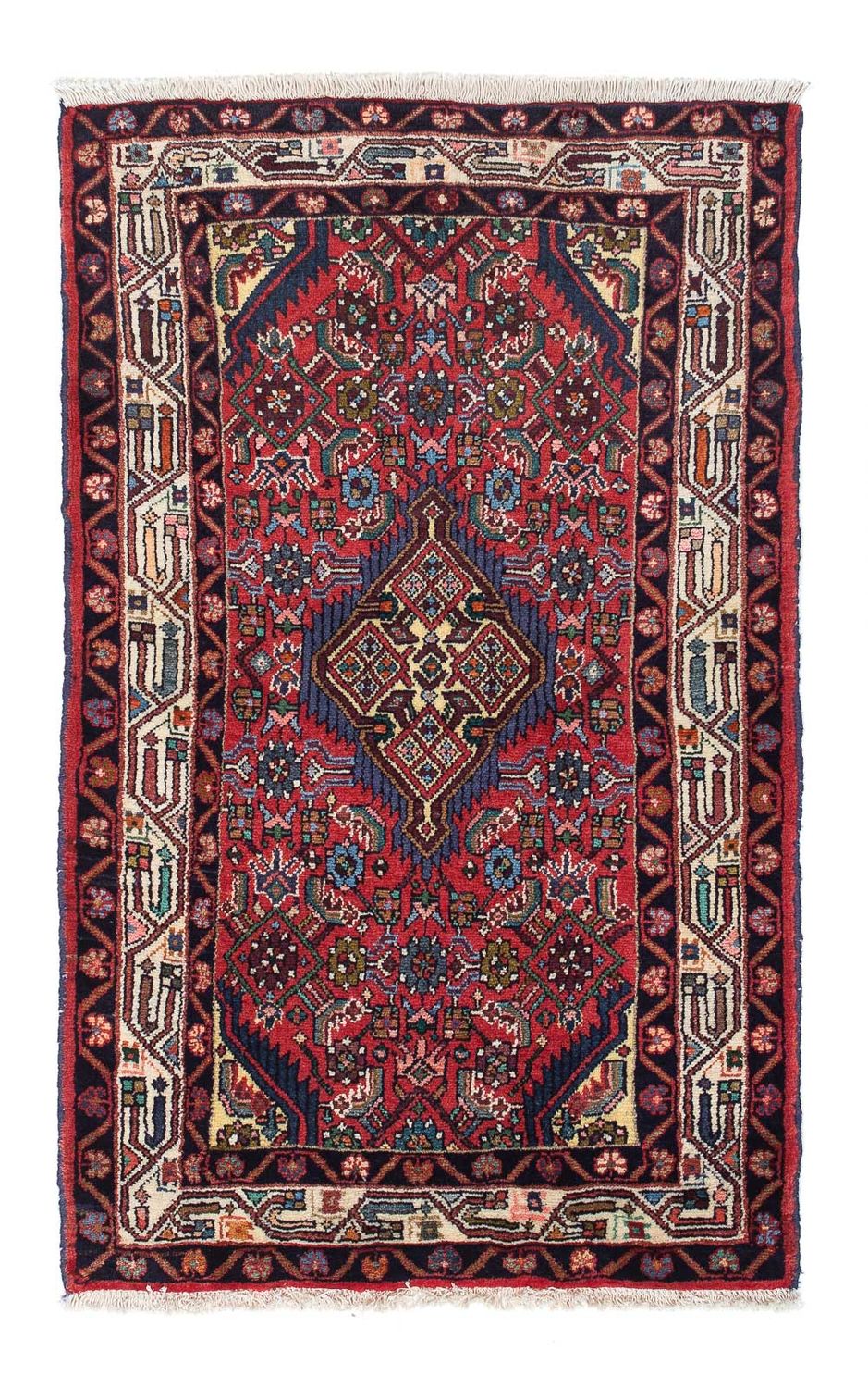 Perserteppich - Nomadic 122 x 80 cm - rot