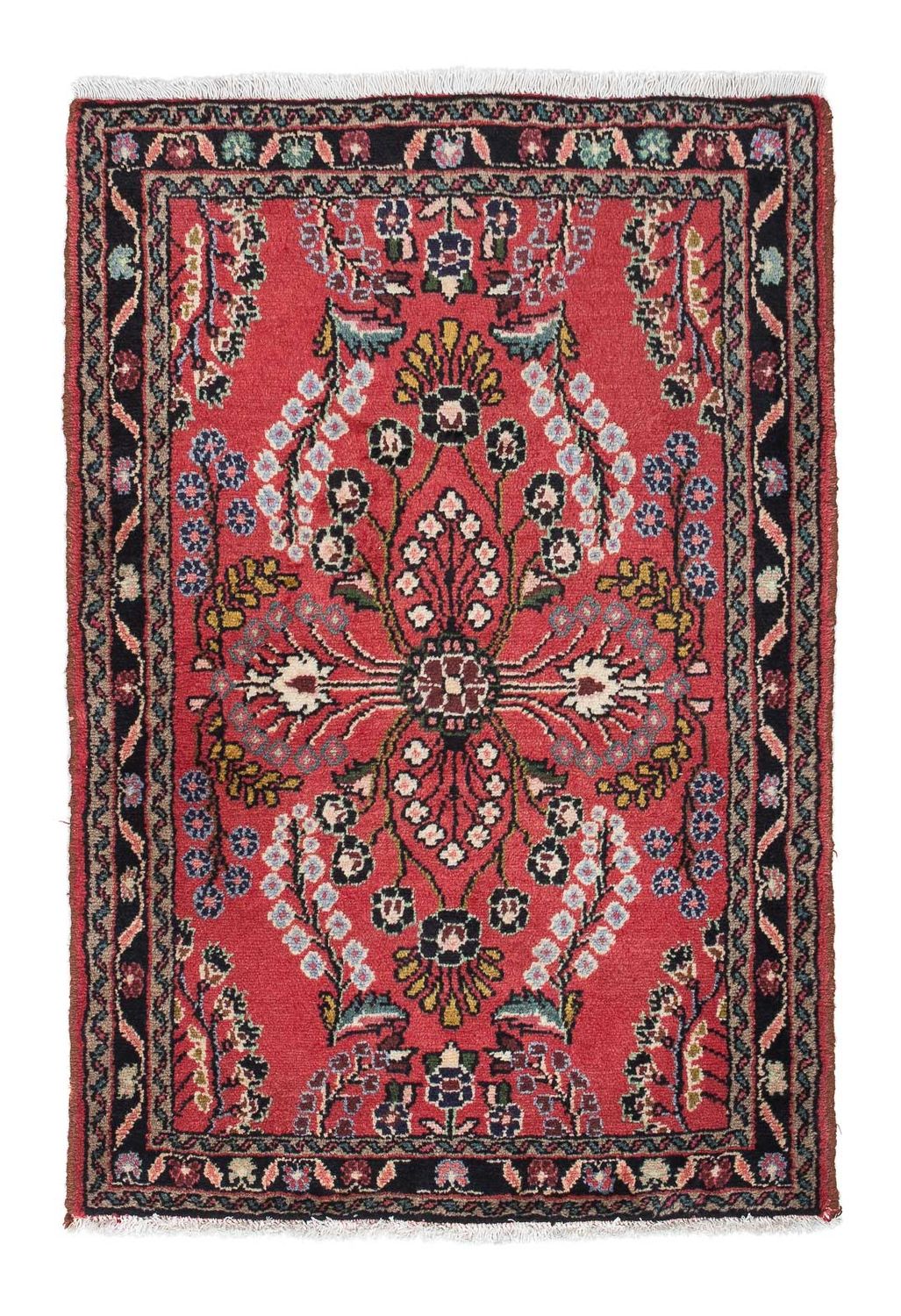Perserteppich - Nomadic 120 x 81 cm - rot