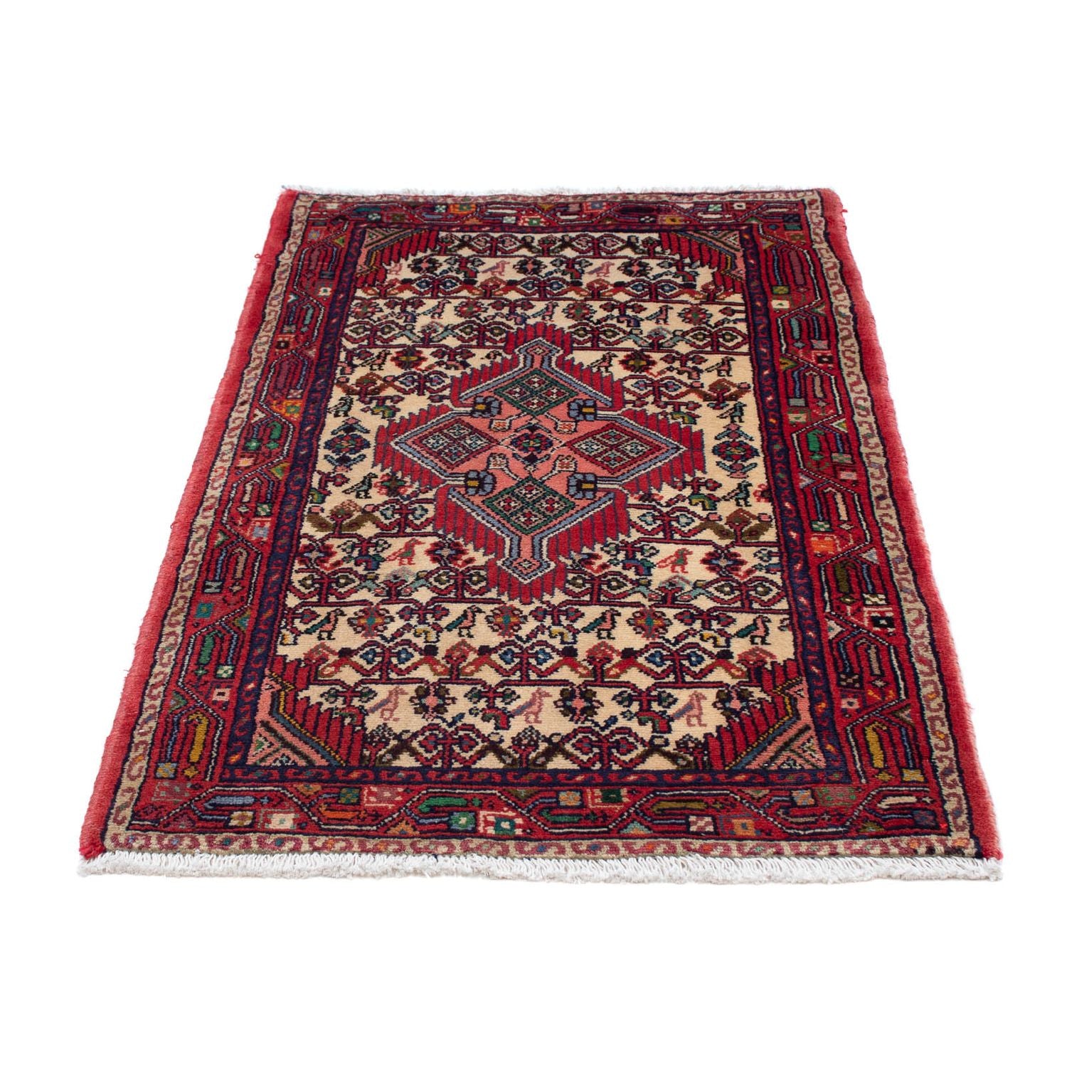 Perserteppich - Nomadic 126 x 75 cm - beige