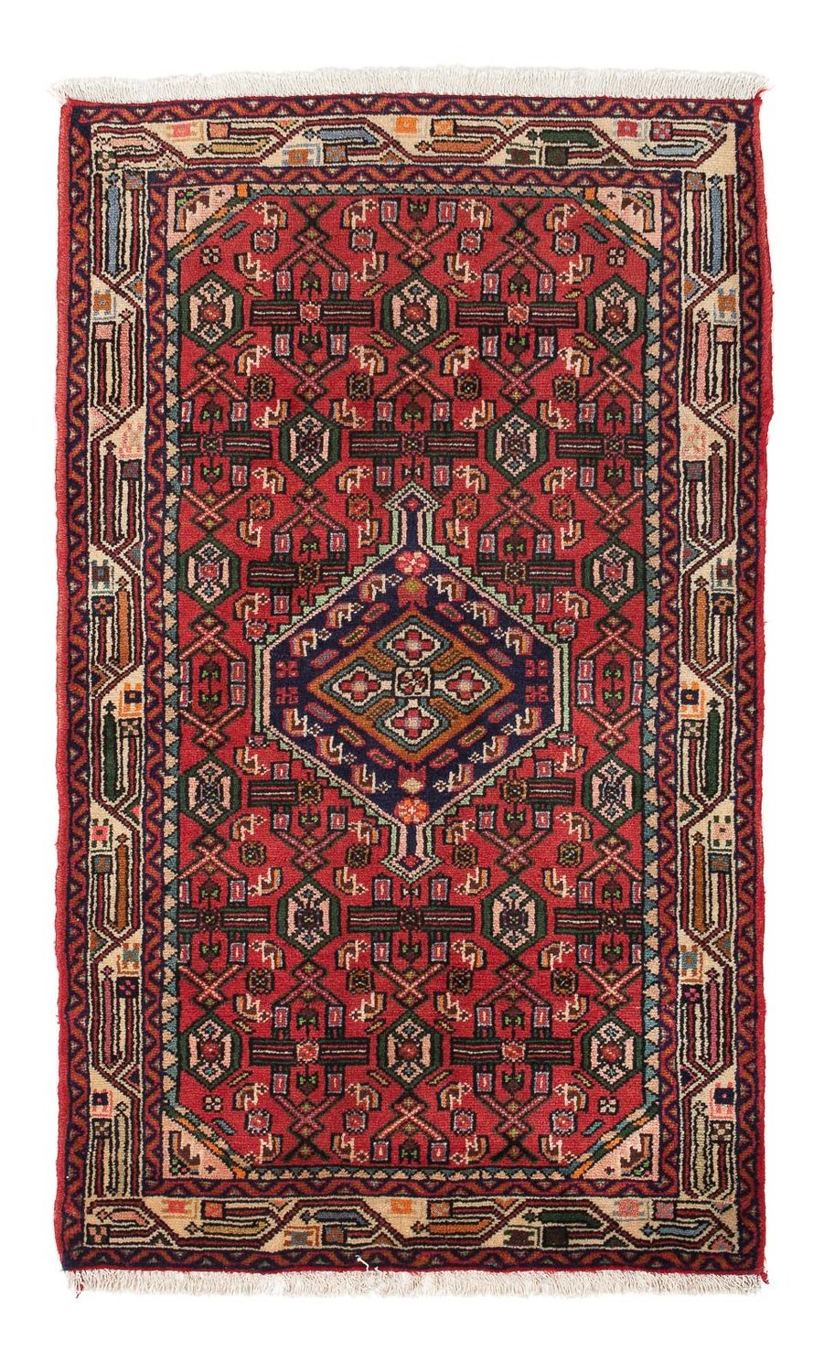 Perserteppich - Nomadic 131 x 80 cm - rot
