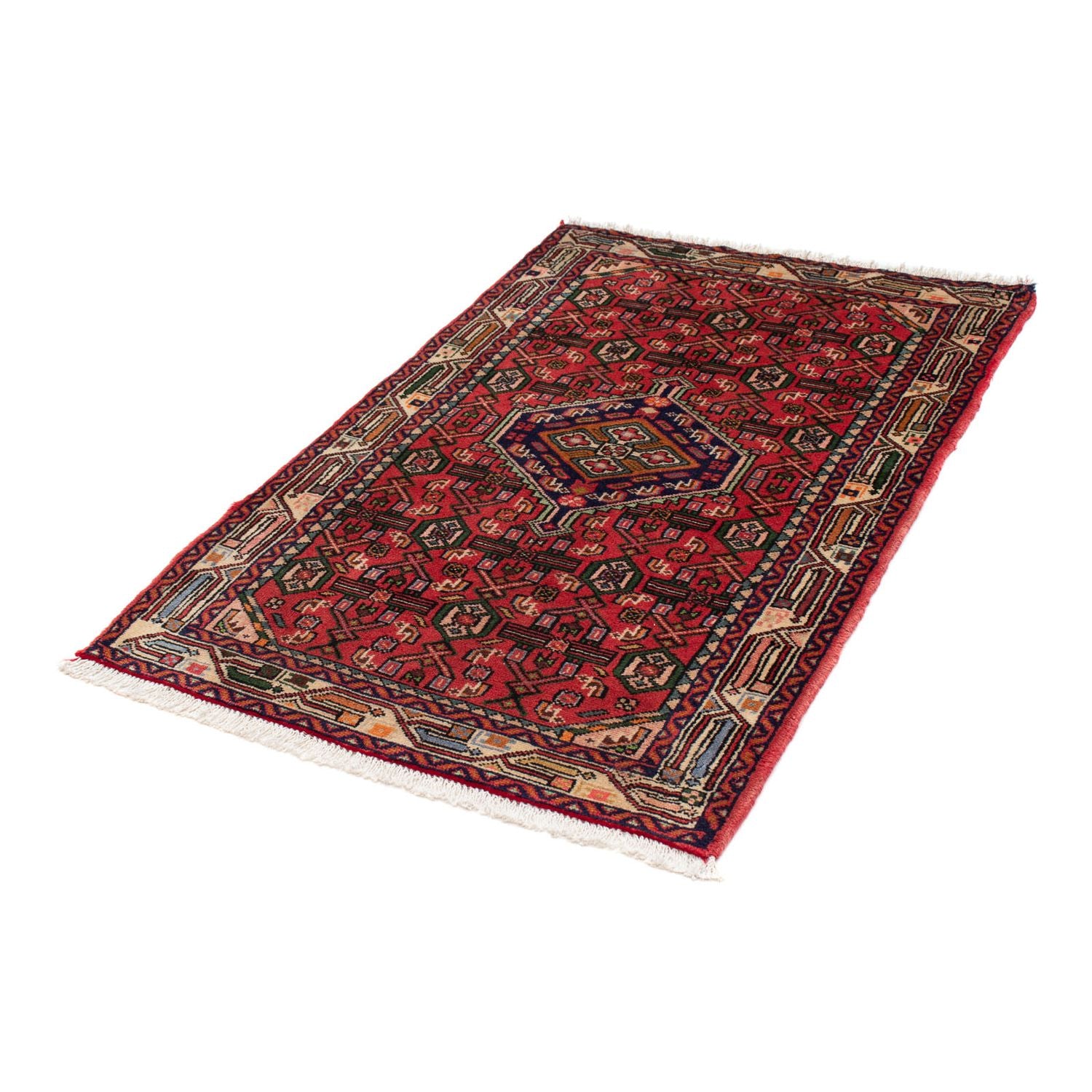 Perserteppich - Nomadic 131 x 80 cm - rot