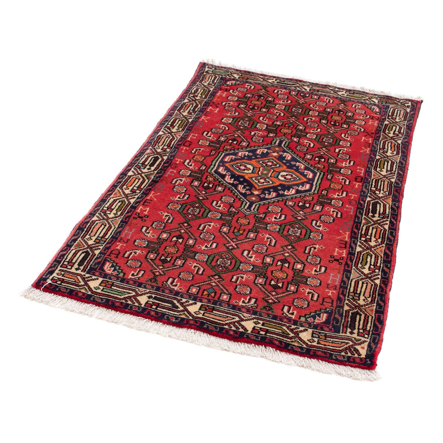 Perserteppich - Nomadic 132 x 77 cm - rot