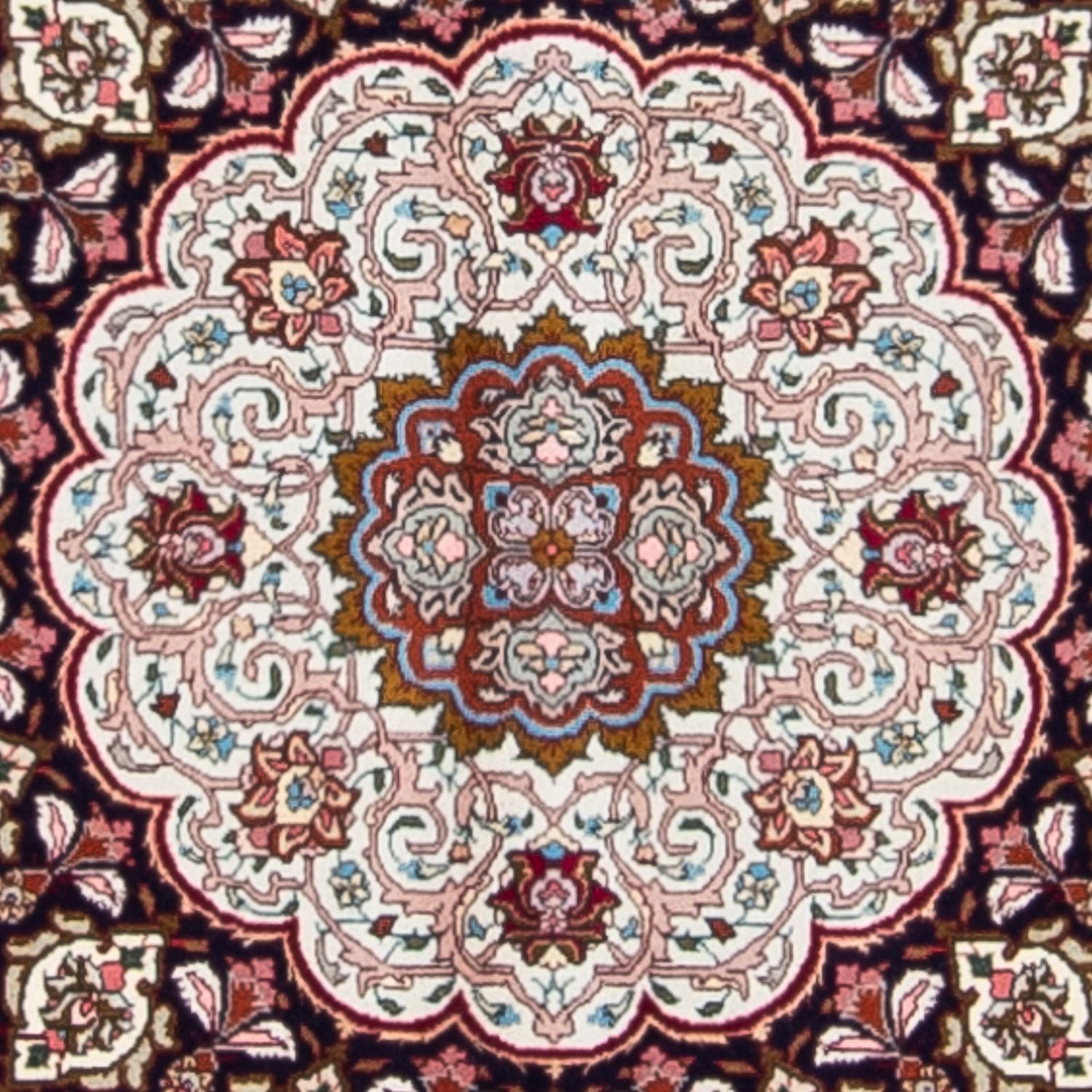 Perserteppich - Täbriz - Royal 300 x 297 cm Teppich Quadratisch
