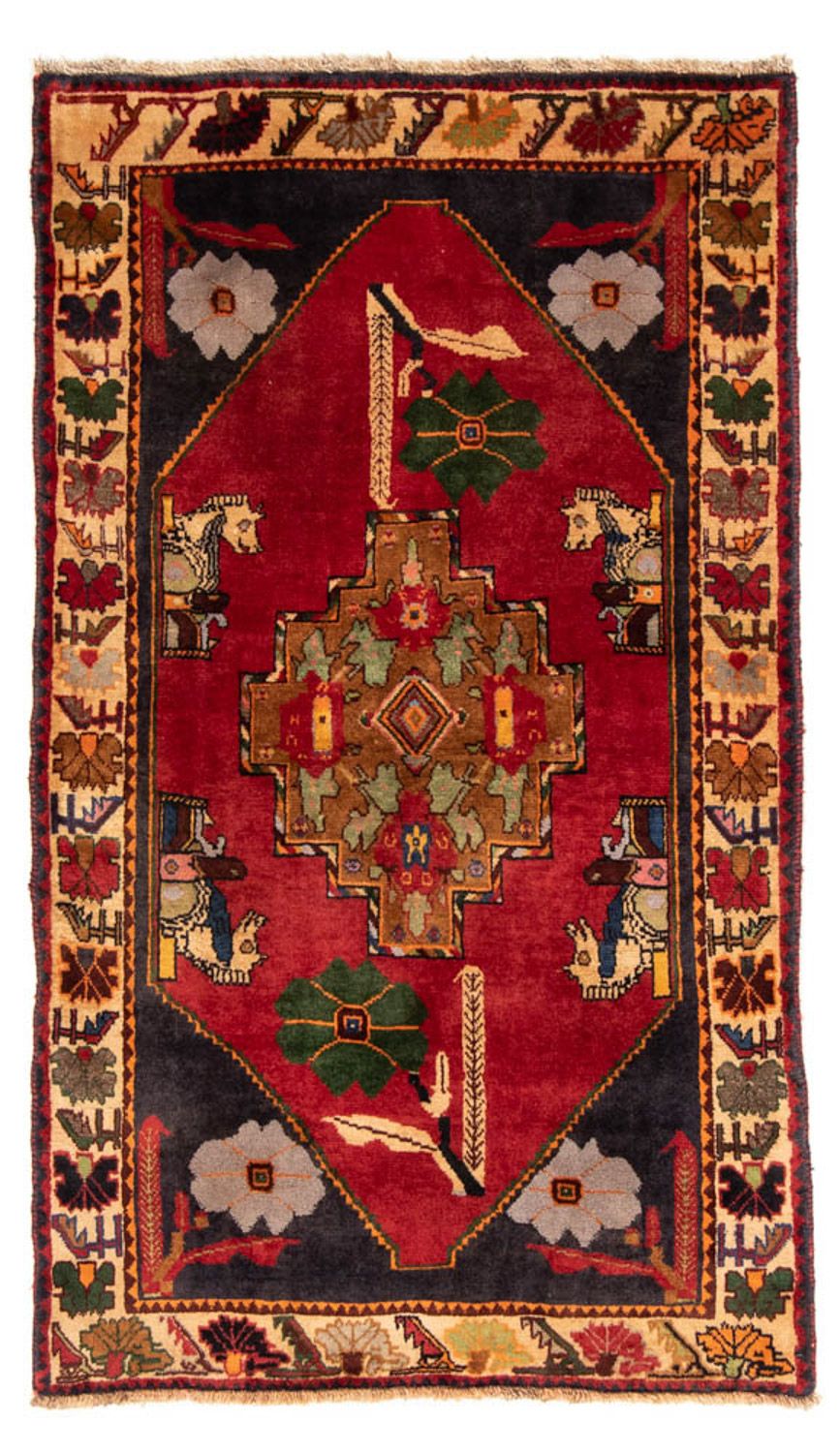 Perserteppich - Nomadic 188 x 108 cm - rot