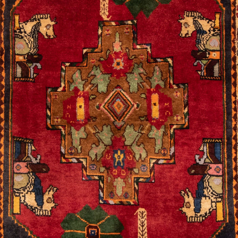 Perserteppich - Nomadic 188 x 108 cm - rot