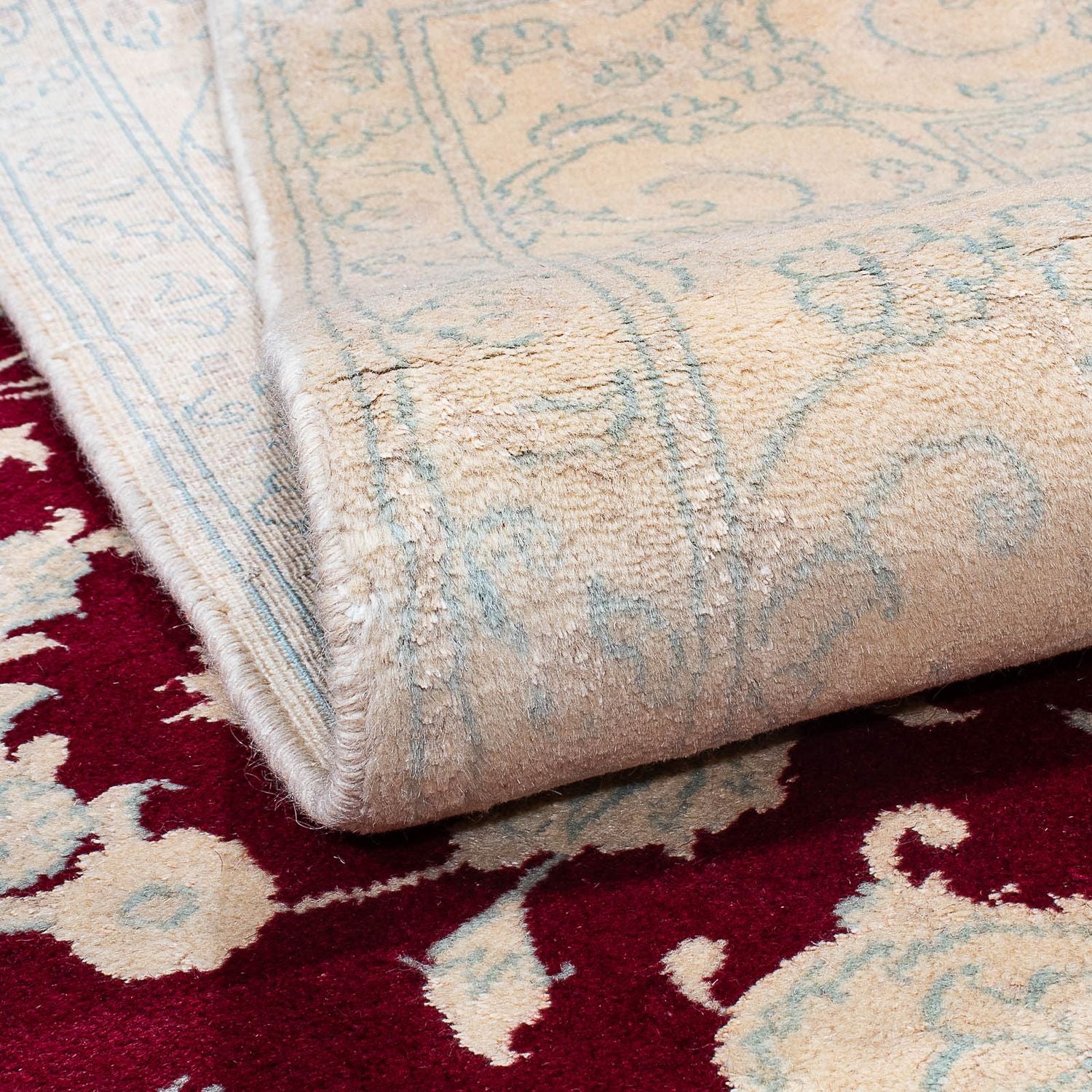 Perserteppich - Nain 288 x 194 cm Wohnzimmer Teppich