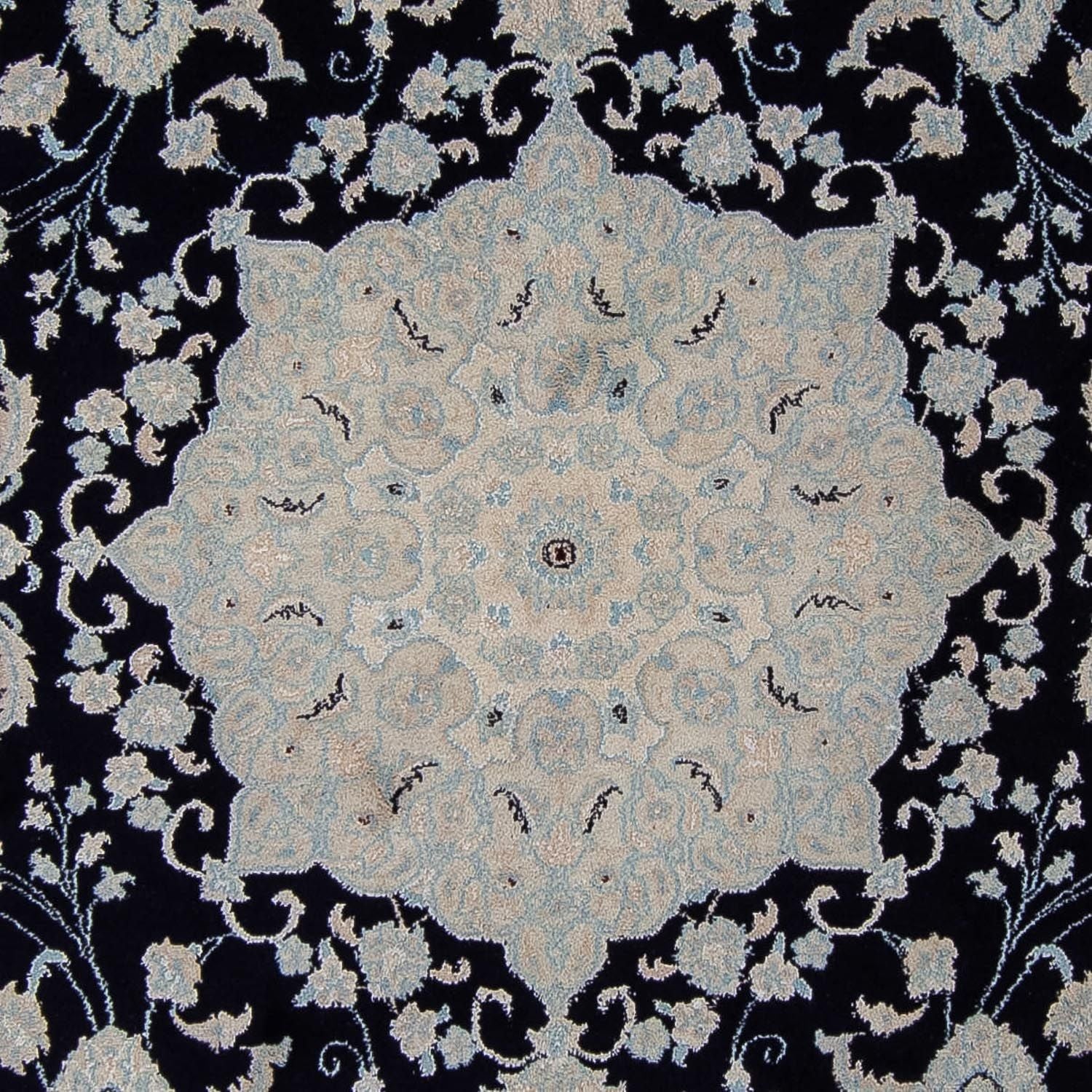 Perserteppich - Nain 352 x 253 cm - dunkelblau