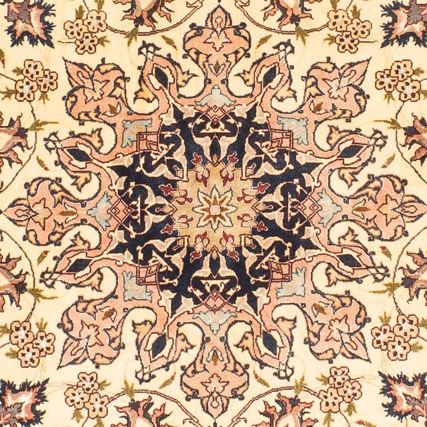 Perserteppich - Täbriz - Royal 150 x 150 cm - beige