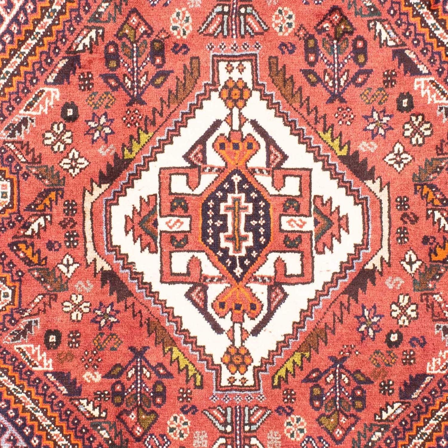 Perserteppich - Nomadic 170 x 118 cm - hellrot