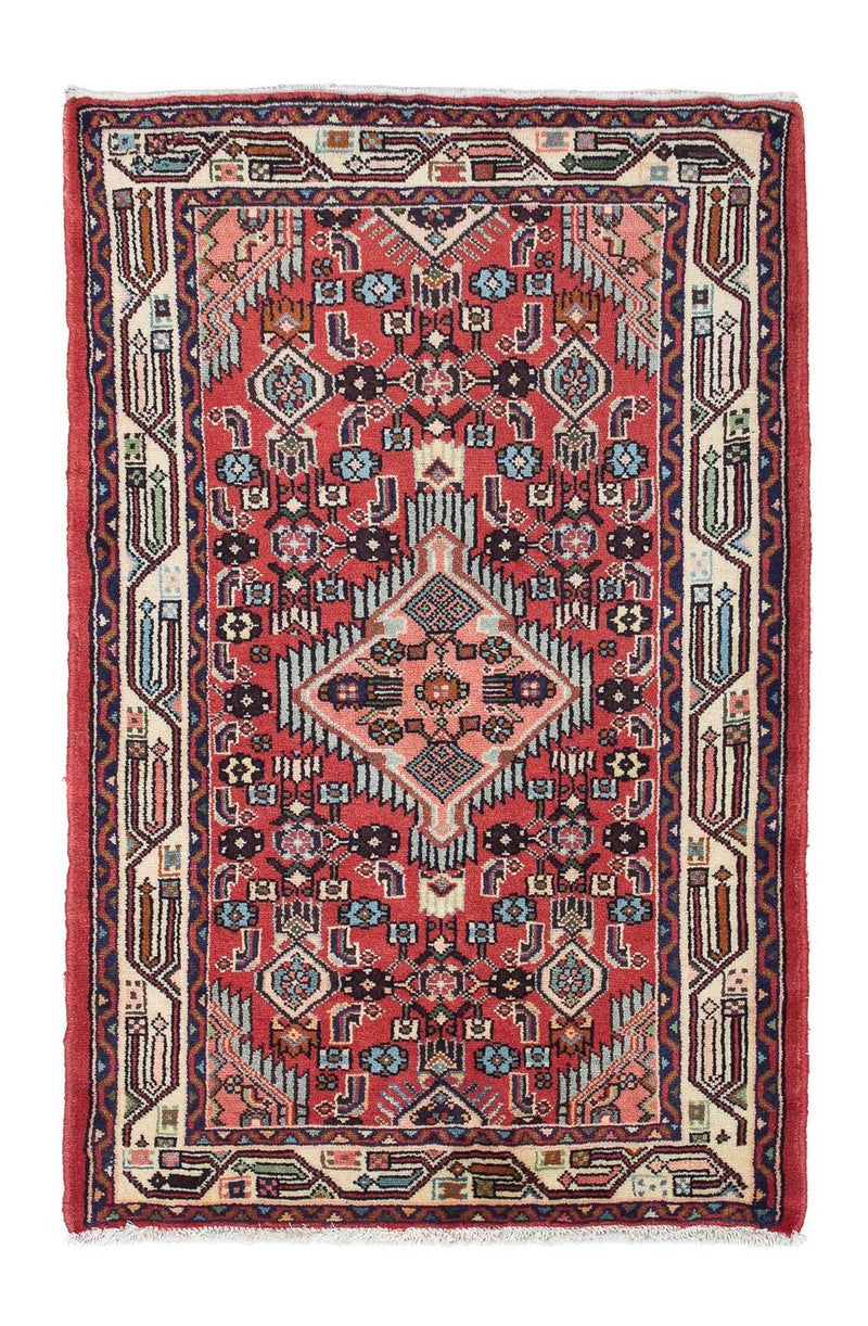 Perserteppich - Nomadic 126 x 80 cm - rot