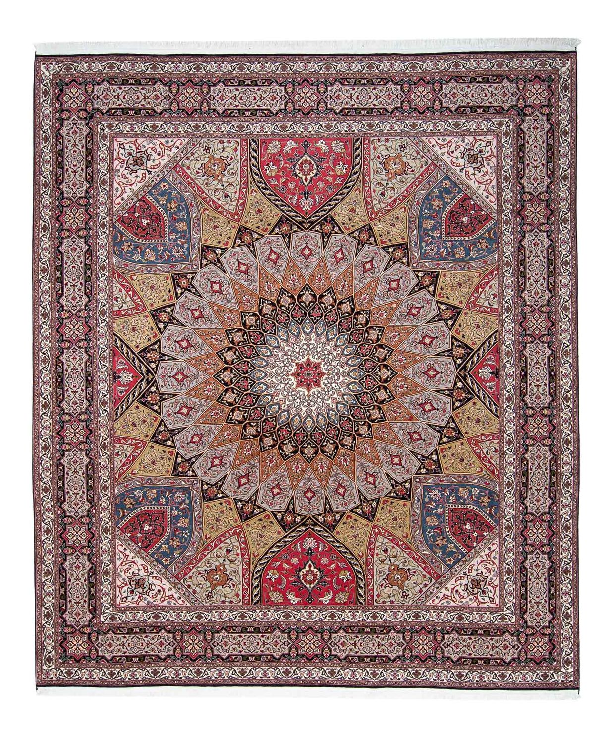 Perserteppich - Täbriz - Royal 303 x 254 cm Wohnzimmer Teppich
