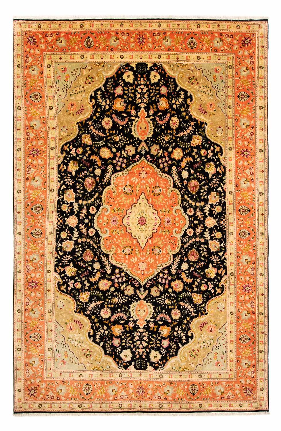 Perserteppich - Täbriz - Royal 302 x 197 cm Flur Teppich