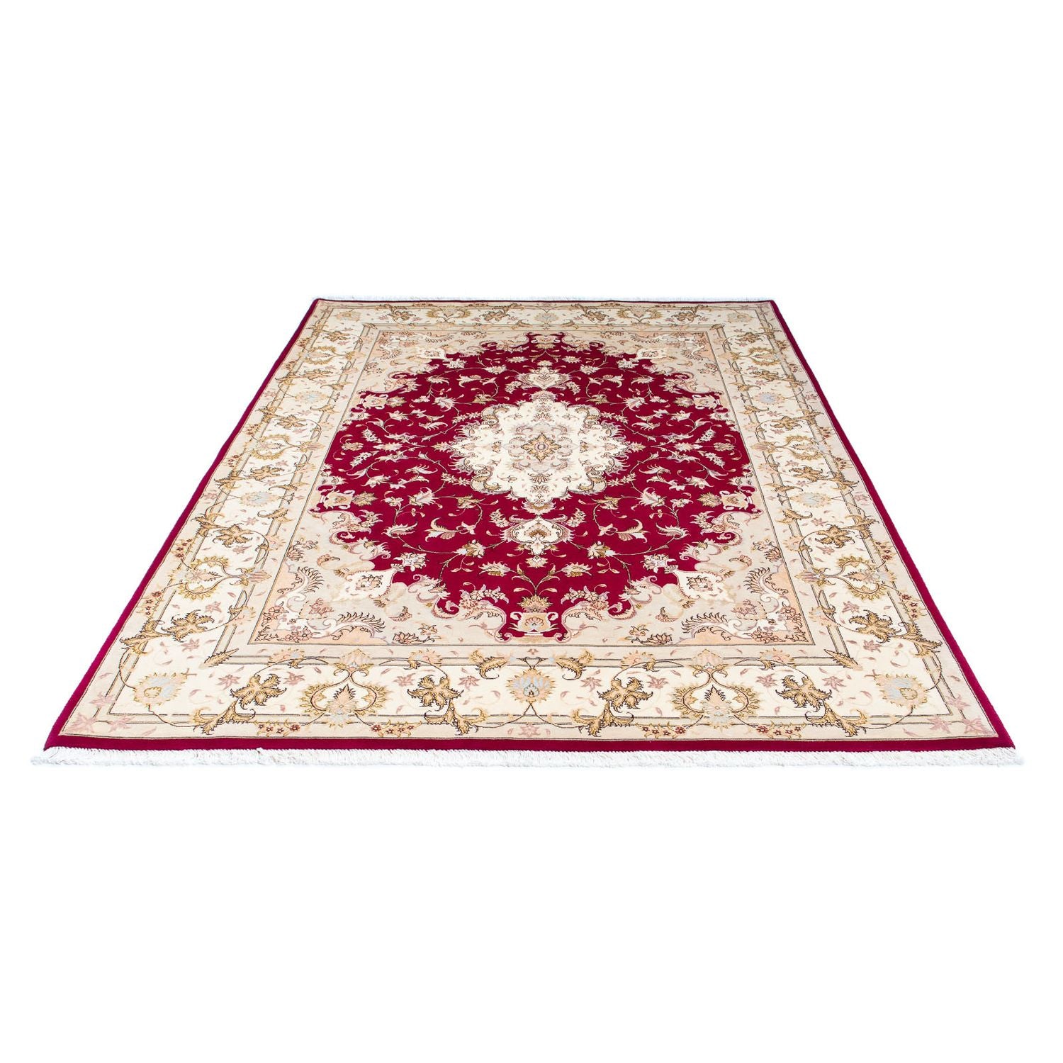 Perserteppich - Täbriz - Royal 247 x 171 cm Teppich Wohnzimmer