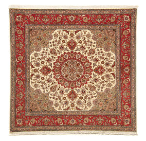Perserteppich - Täbriz - Royal 203 x 200 cm Teppich Quadratisch