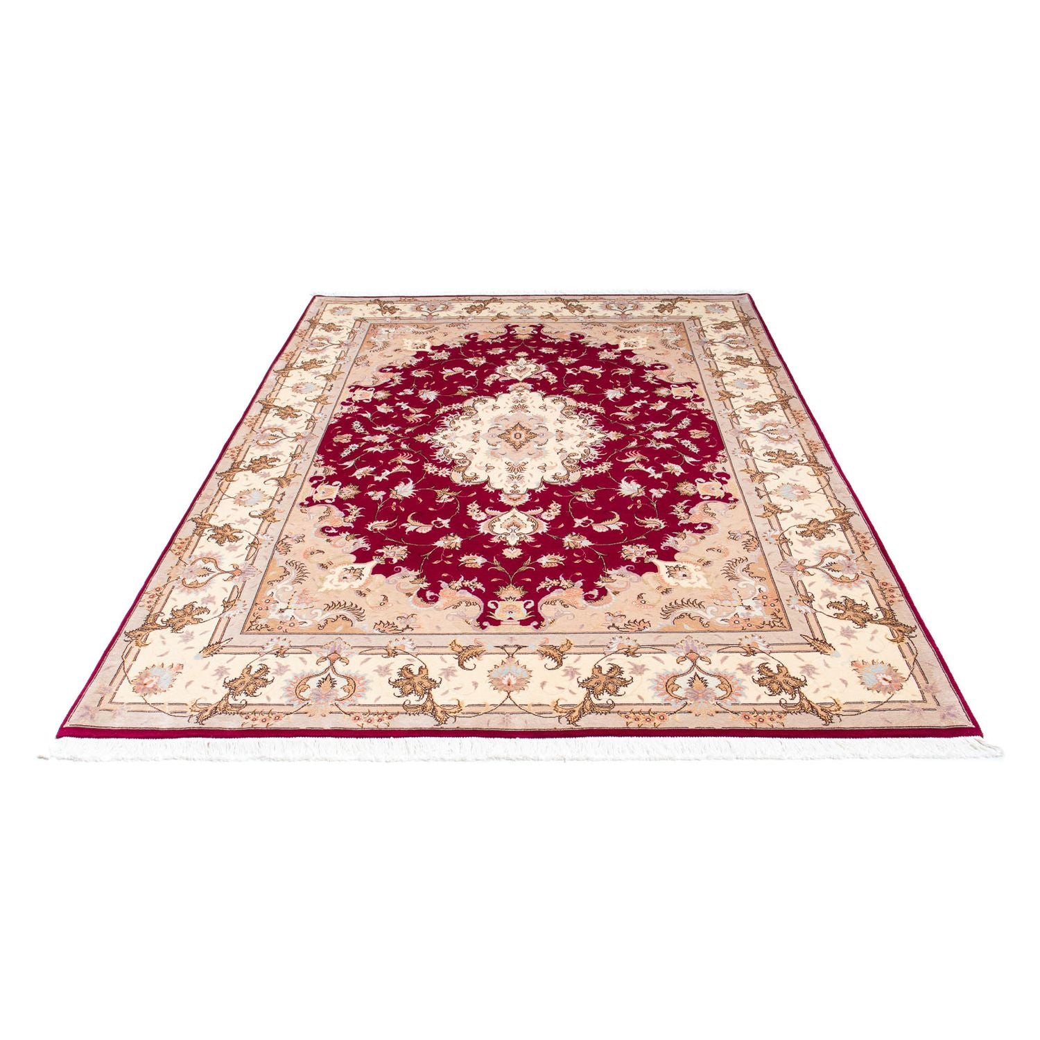 Perserteppich - Täbriz - Royal 243 x 165 cm Wohnzimmer Teppich