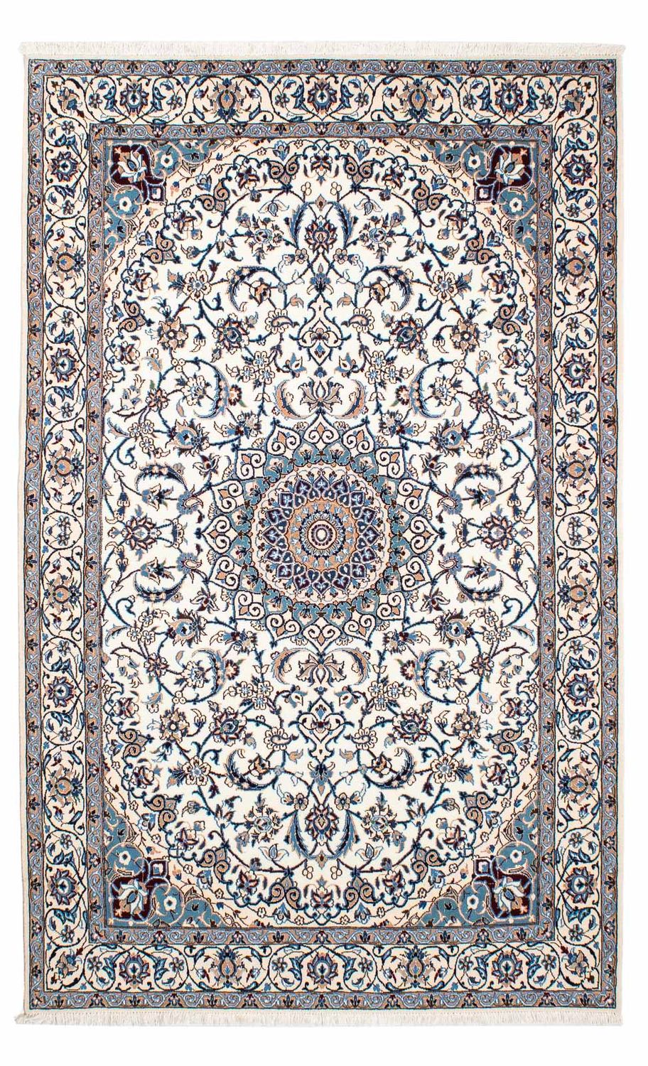 Perserteppich - Nain - Premium 202 x 128 cm Teppichbrücke