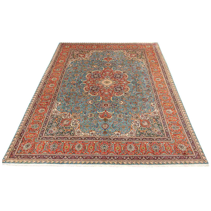 Perserteppich - Täbriz - Royal 395 x 304 cm - hellblau