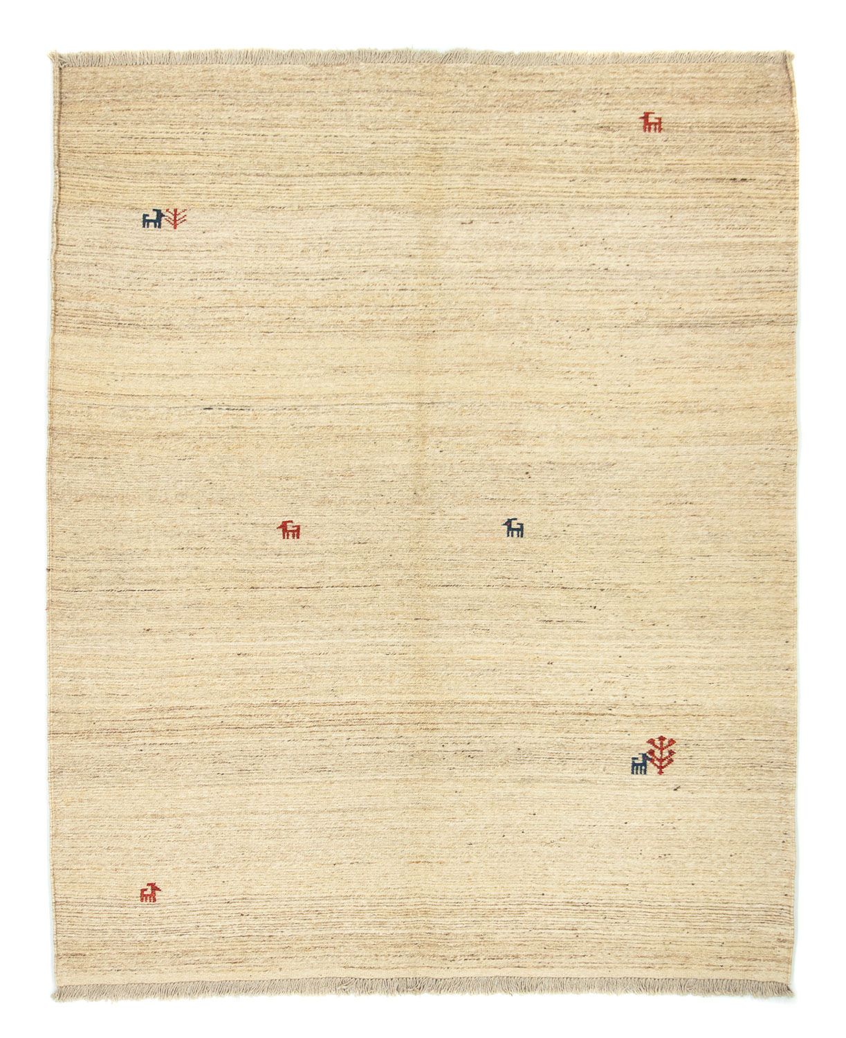 Gabbeh Teppich - Perser 192 x 157 cm - beige