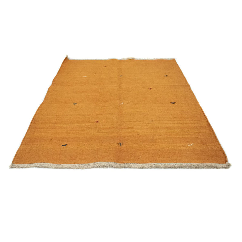 Gabbeh Teppich - Perser 200 x 160 cm - gold