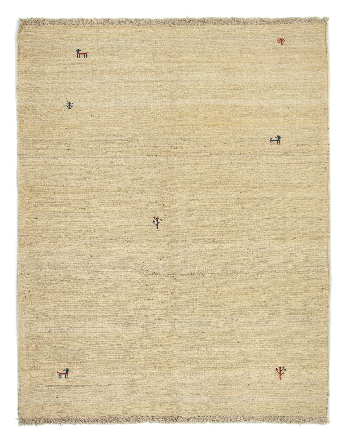 Gabbeh Teppich - Perser 206 x 158 cm