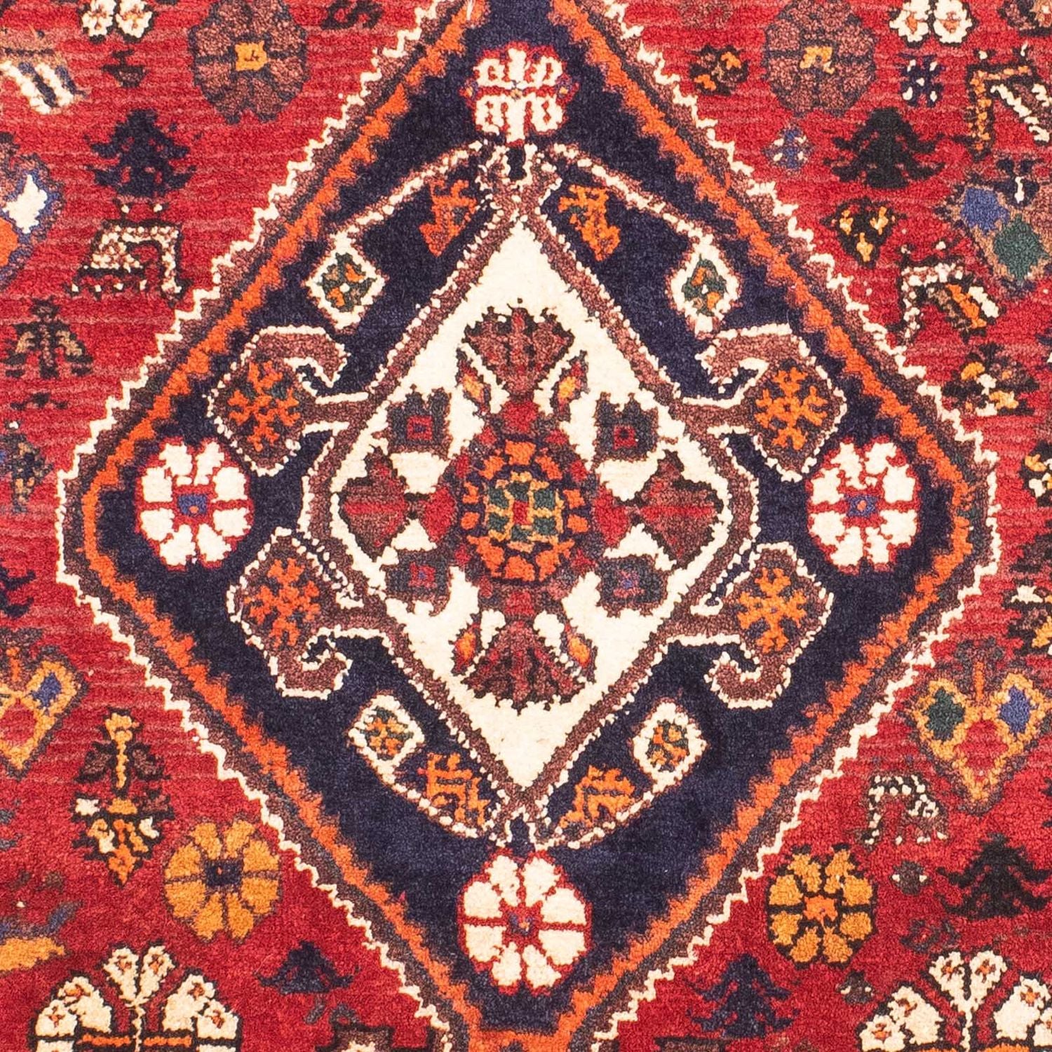 Perserteppich - Nomadic 152 x 100 cm - dunkelrot