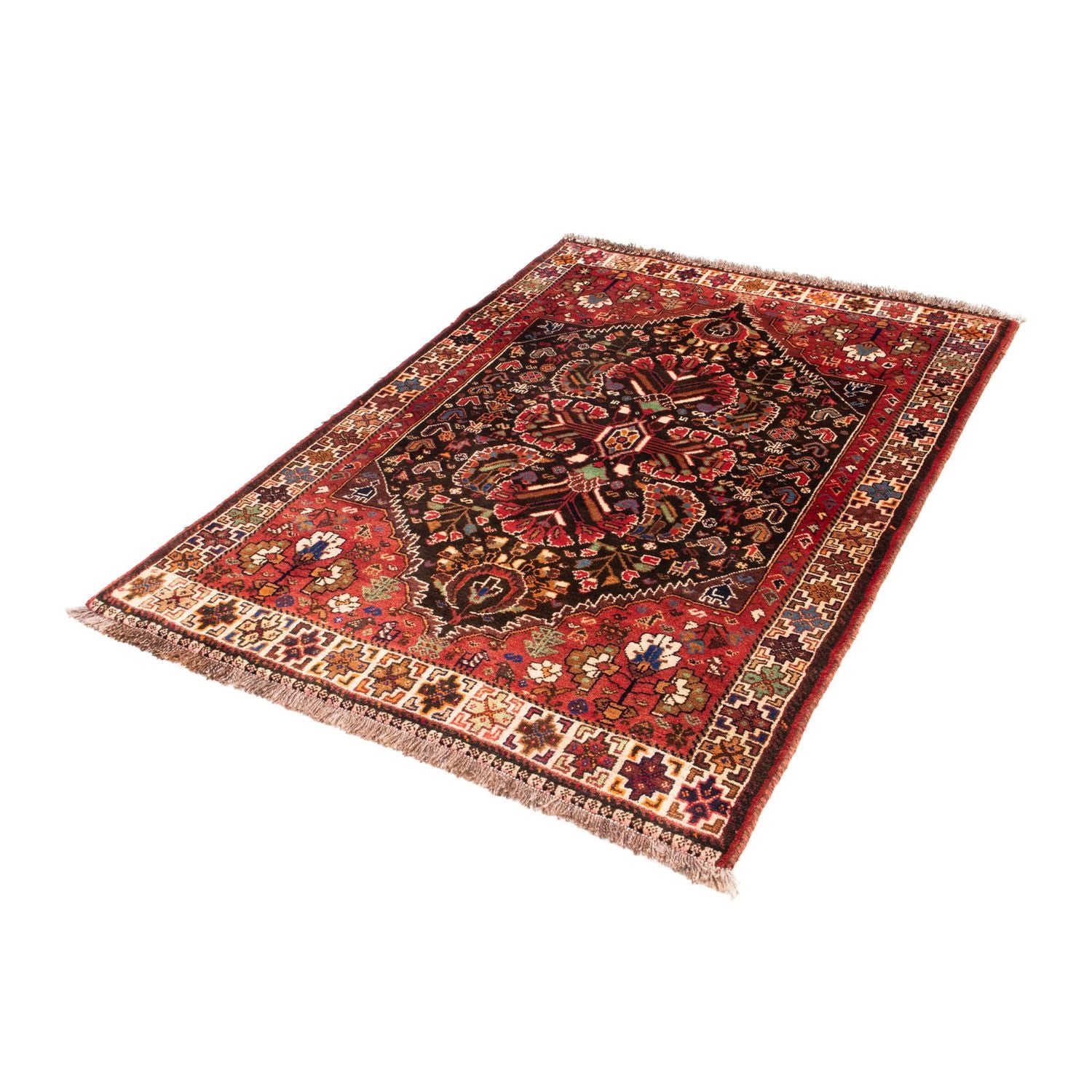 Perserteppich - Nomadic 160 x 112 cm - dunkelblau