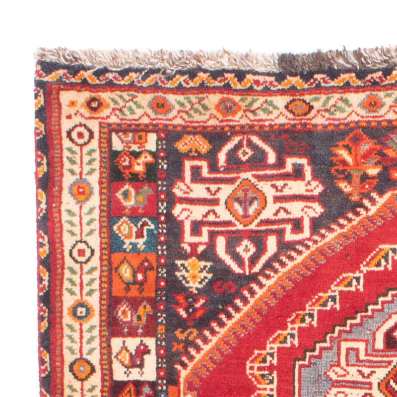 Perserteppich - Nomadic 155 x 105 cm - dunkelrot
