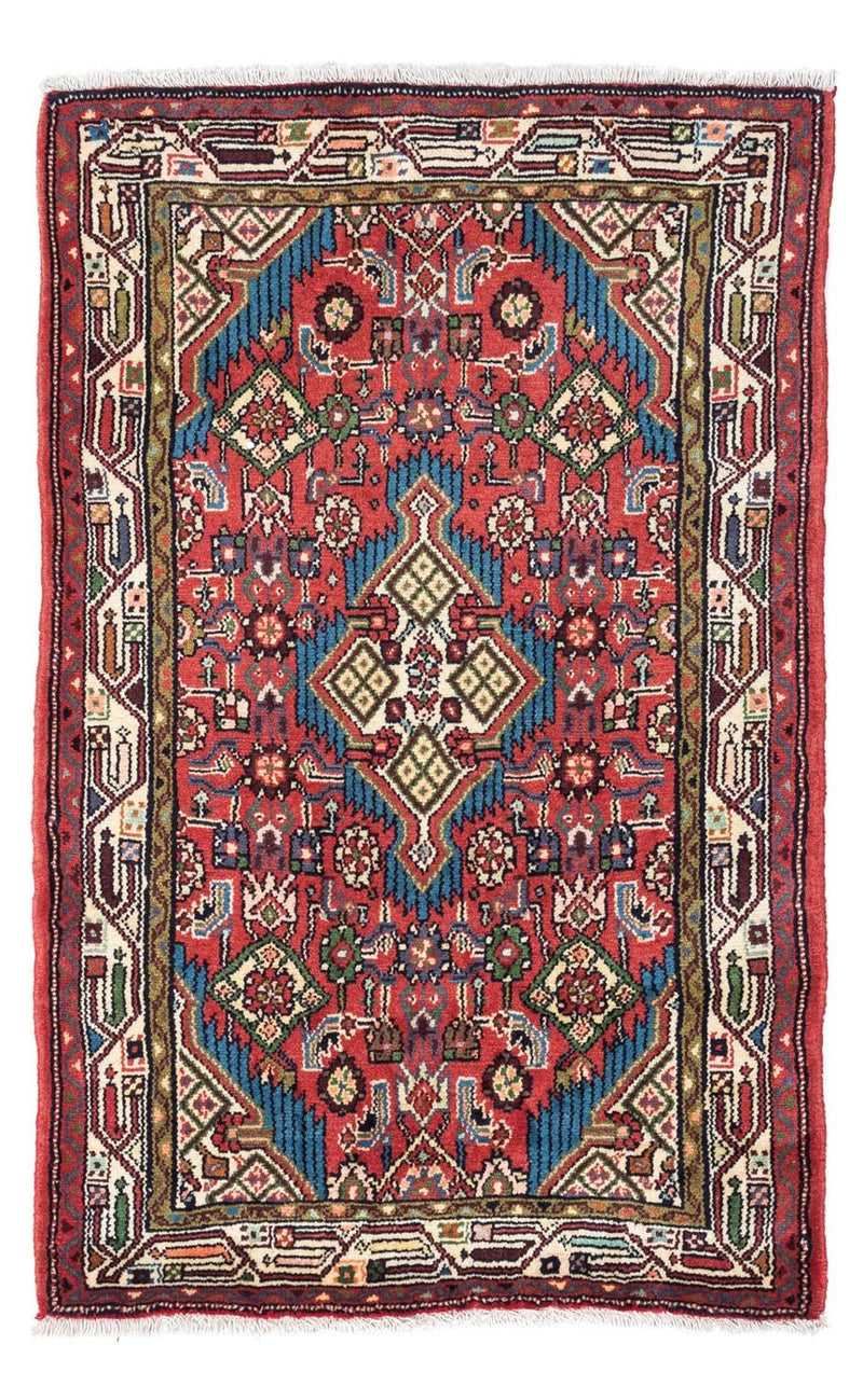 Perserteppich - Nomadic 128 x 80 cm - hellrot