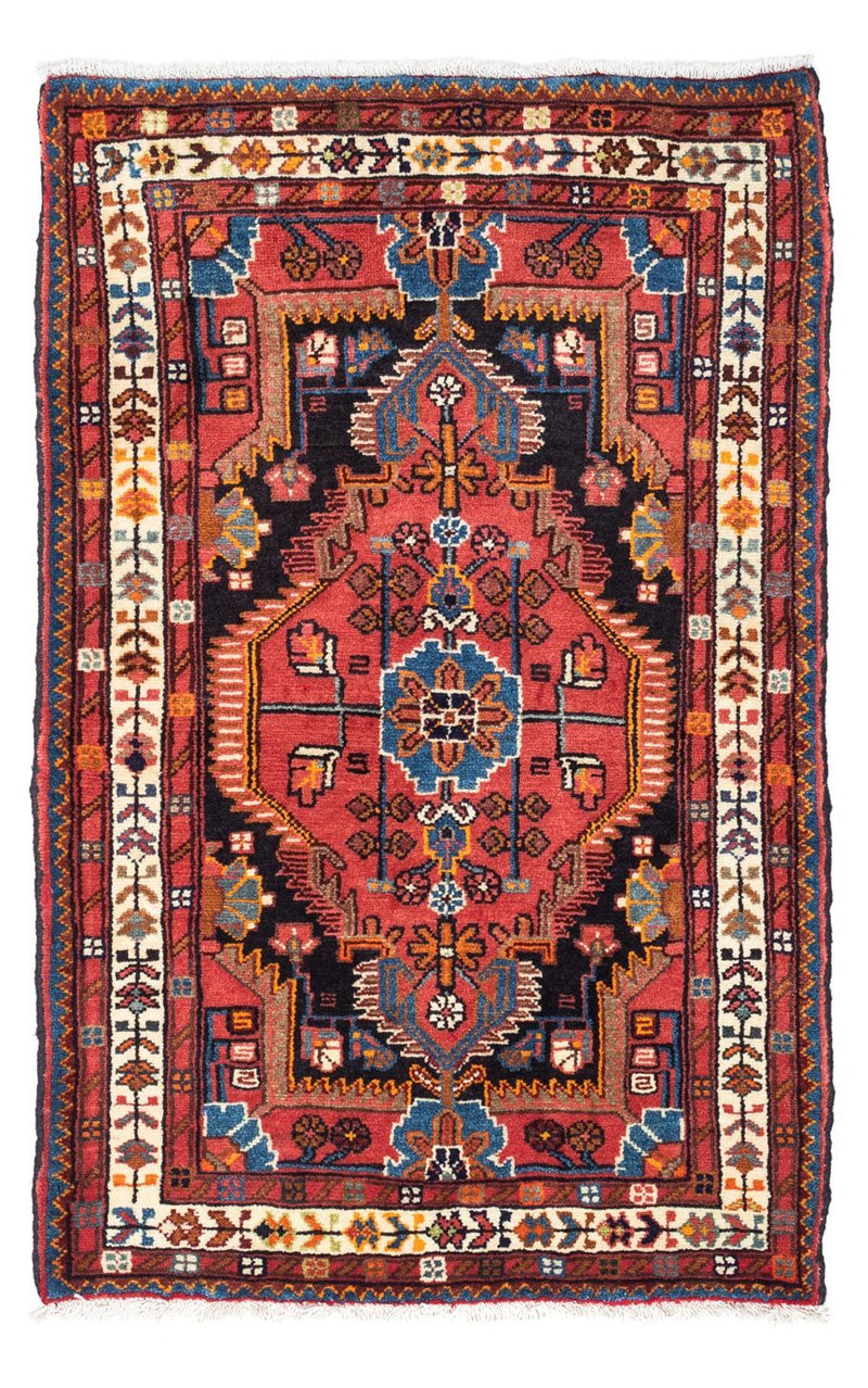 Perserteppich - Nomadic 122 x 80 cm - hellrot