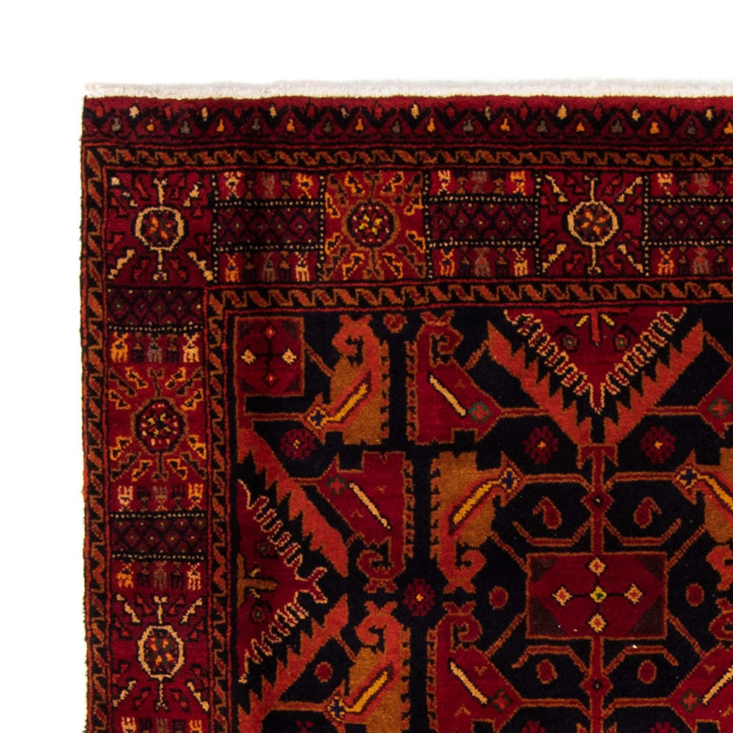 Belutsch Teppich 203 x 130 cm - rot