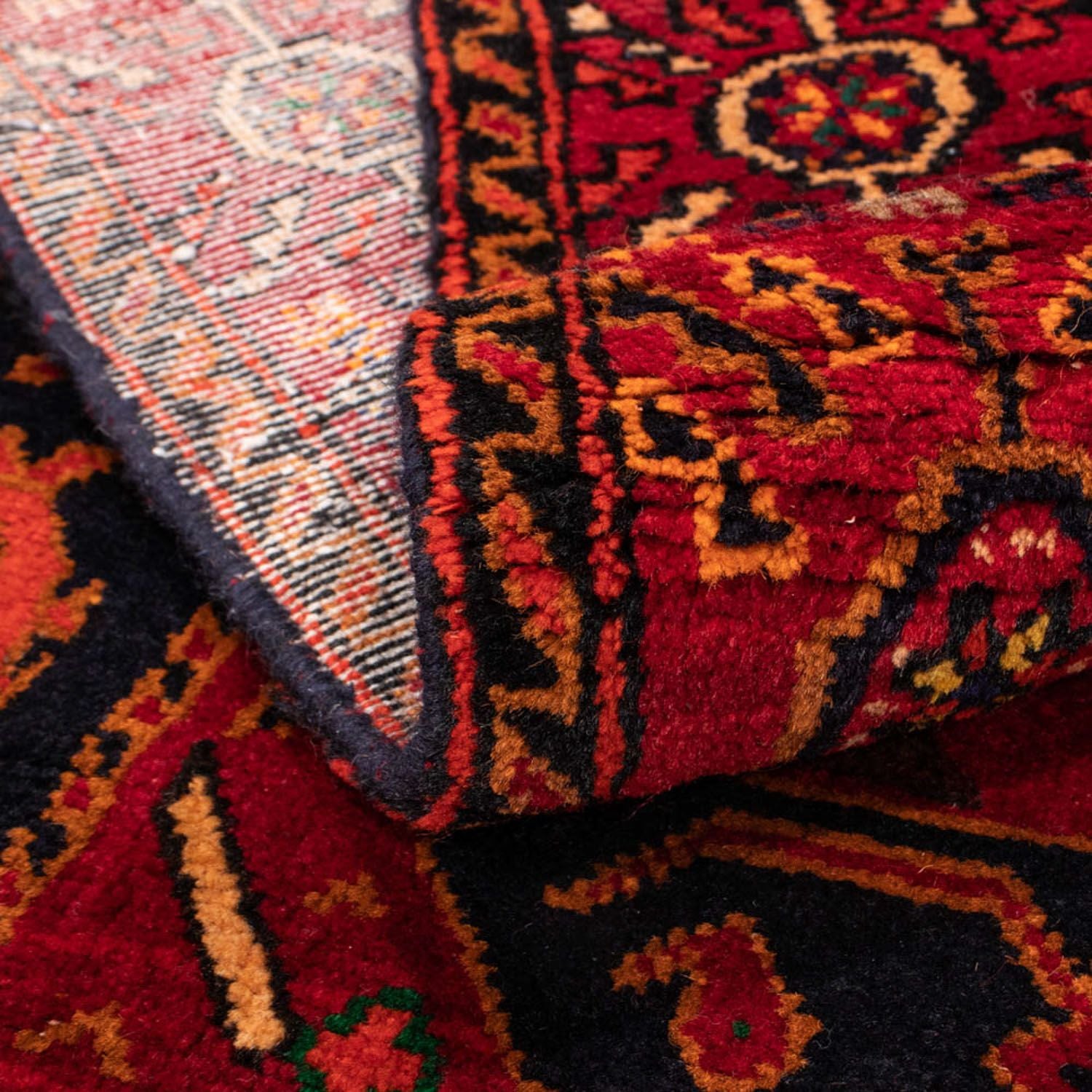 Belutsch Teppich 203 x 130 cm - rot