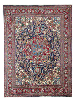 Perserteppich - Täbriz - Royal 405 x 305 cm - blau