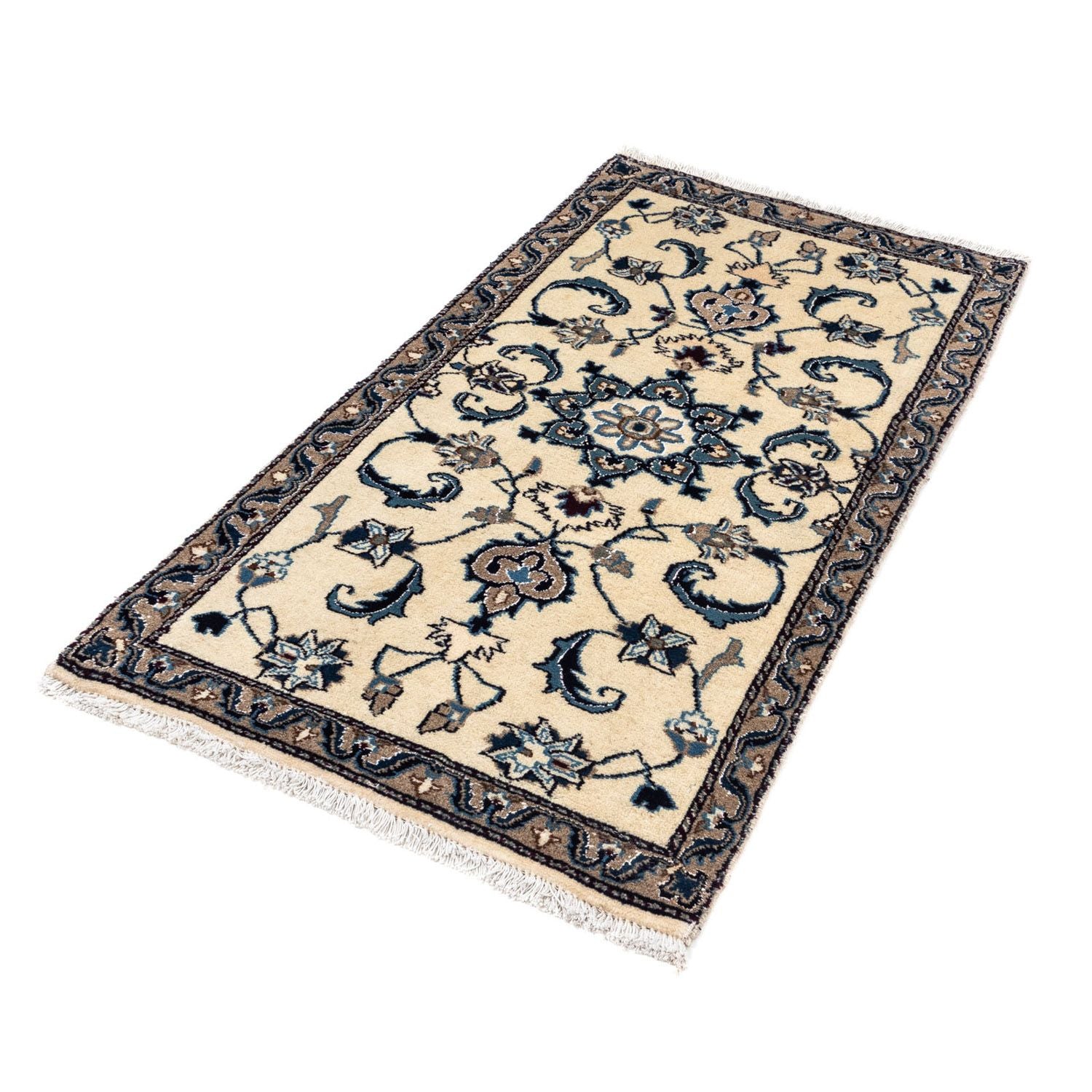 Perserteppich - Nain 132 x 68 cm - beige