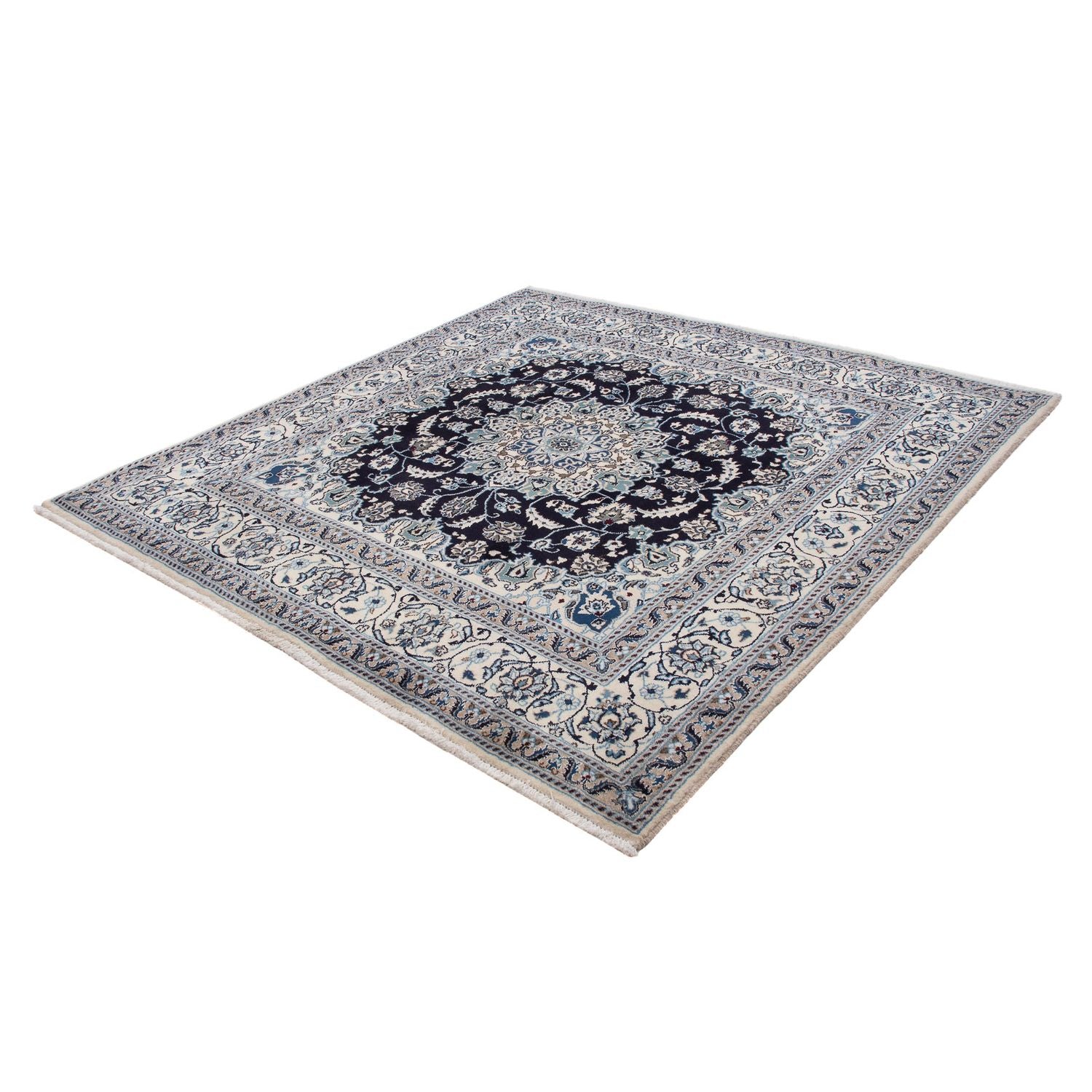 Perserteppich - Nain 200 x 194 cm Teppich Quadratisch