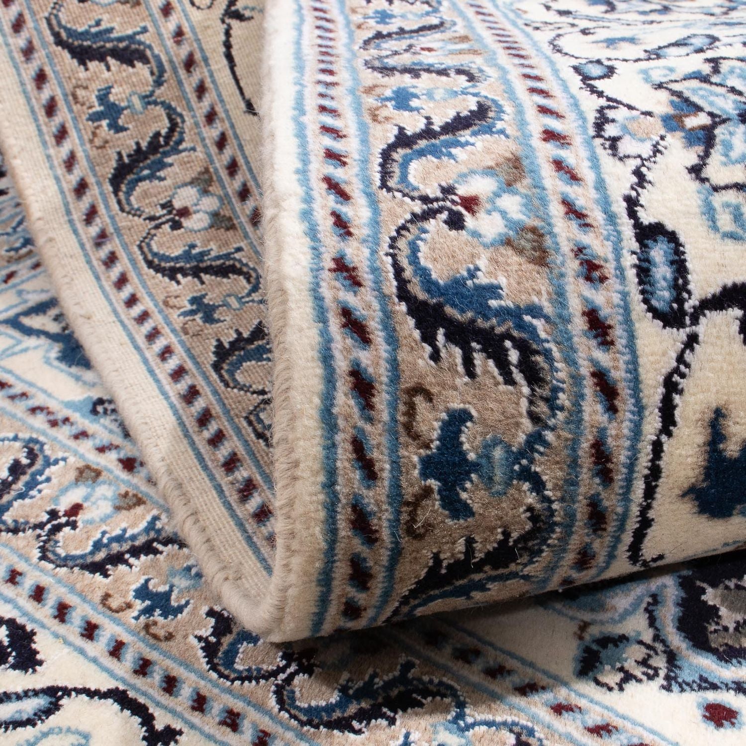 Perserteppich - Nain 200 x 194 cm Teppich Quadratisch