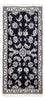Perserteppich - Nain 142 x 66 cm - dunkelblau