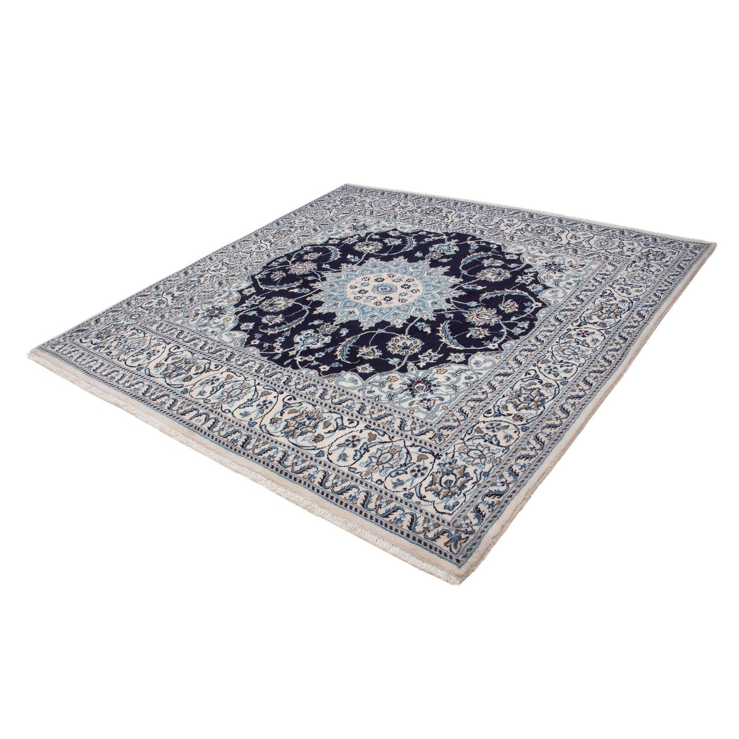 Perserteppich - Nain 200 x 196 cm Quadratischer Teppich