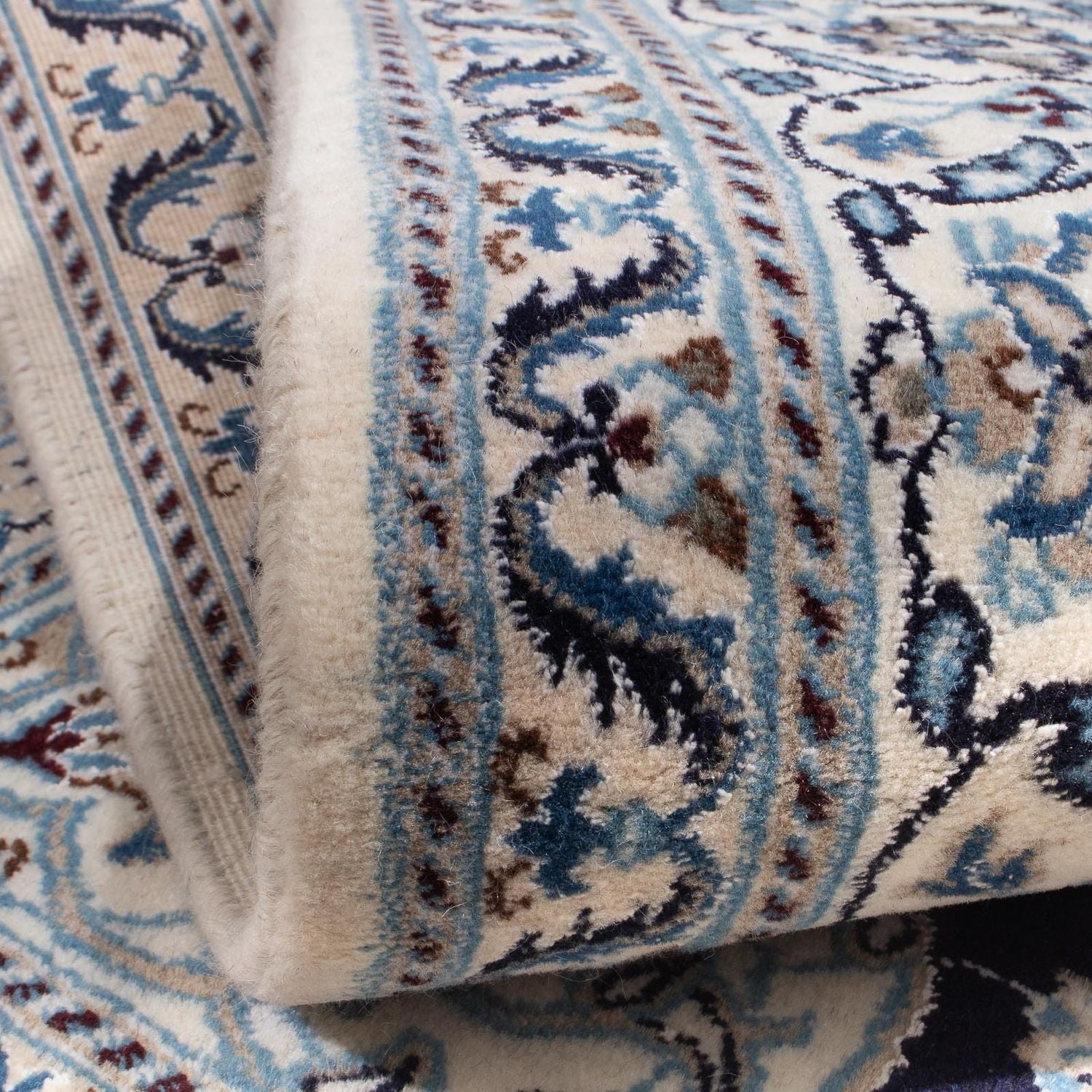 Perserteppich - Nain 200 x 196 cm Quadratischer Teppich