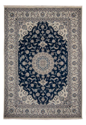 Perserteppich - Nain 345 x 244 cm - dunkelblau