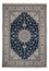 Perserteppich - Nain 345 x 244 cm - dunkelblau