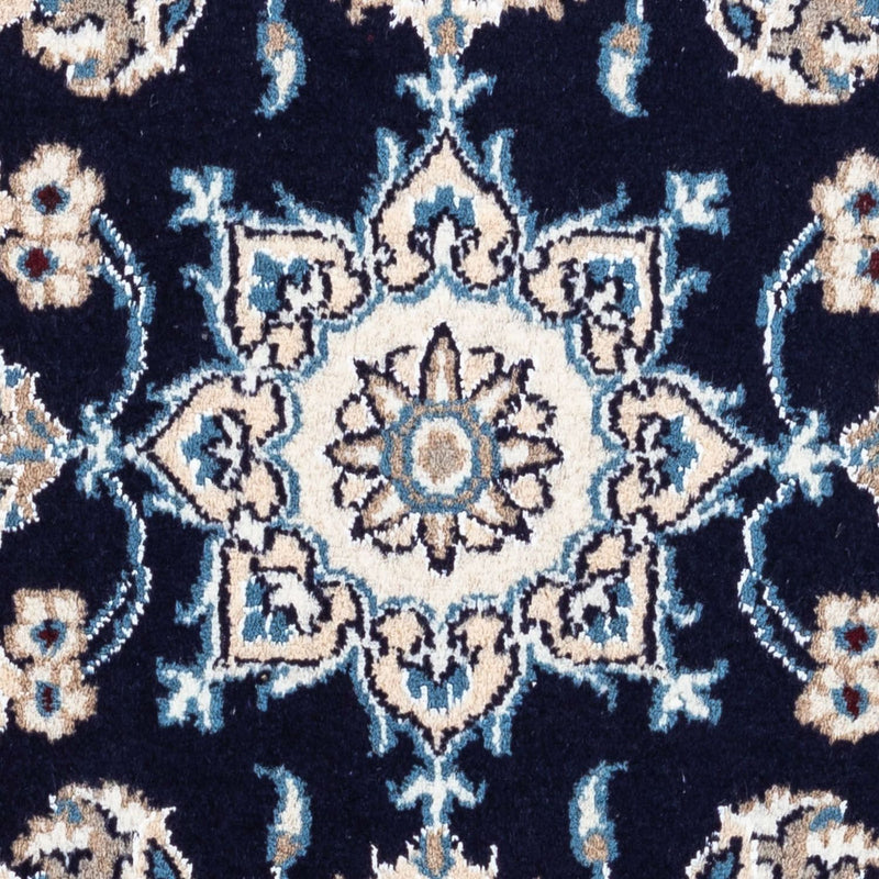 Perserteppich - Nain 141 x 67 cm - dunkelblau