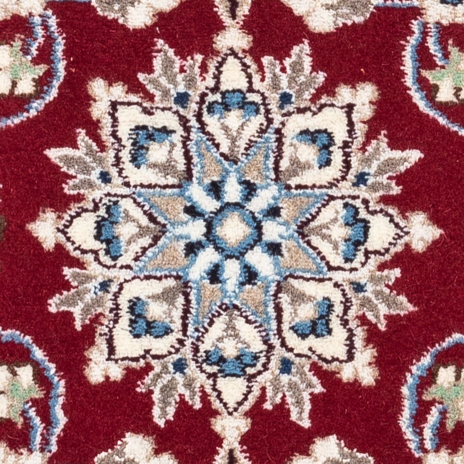 Perserteppich - Nain 90 x 60 cm - dunkelrot