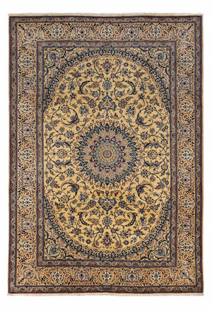 Perserteppich - Nain - Royal 353 x 255 cm - dunkelbeige