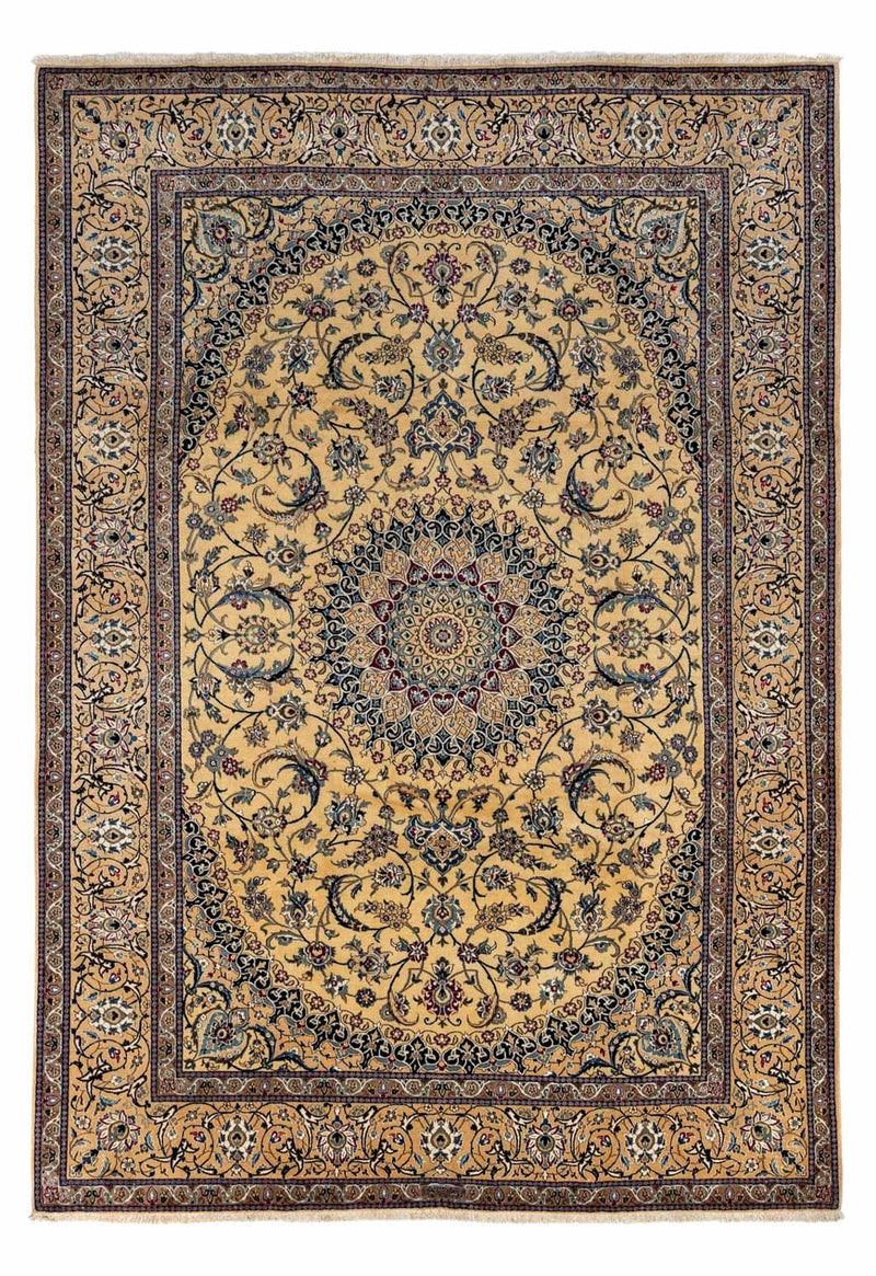 Perserteppich - Nain - Royal 353 x 255 cm - dunkelbeige