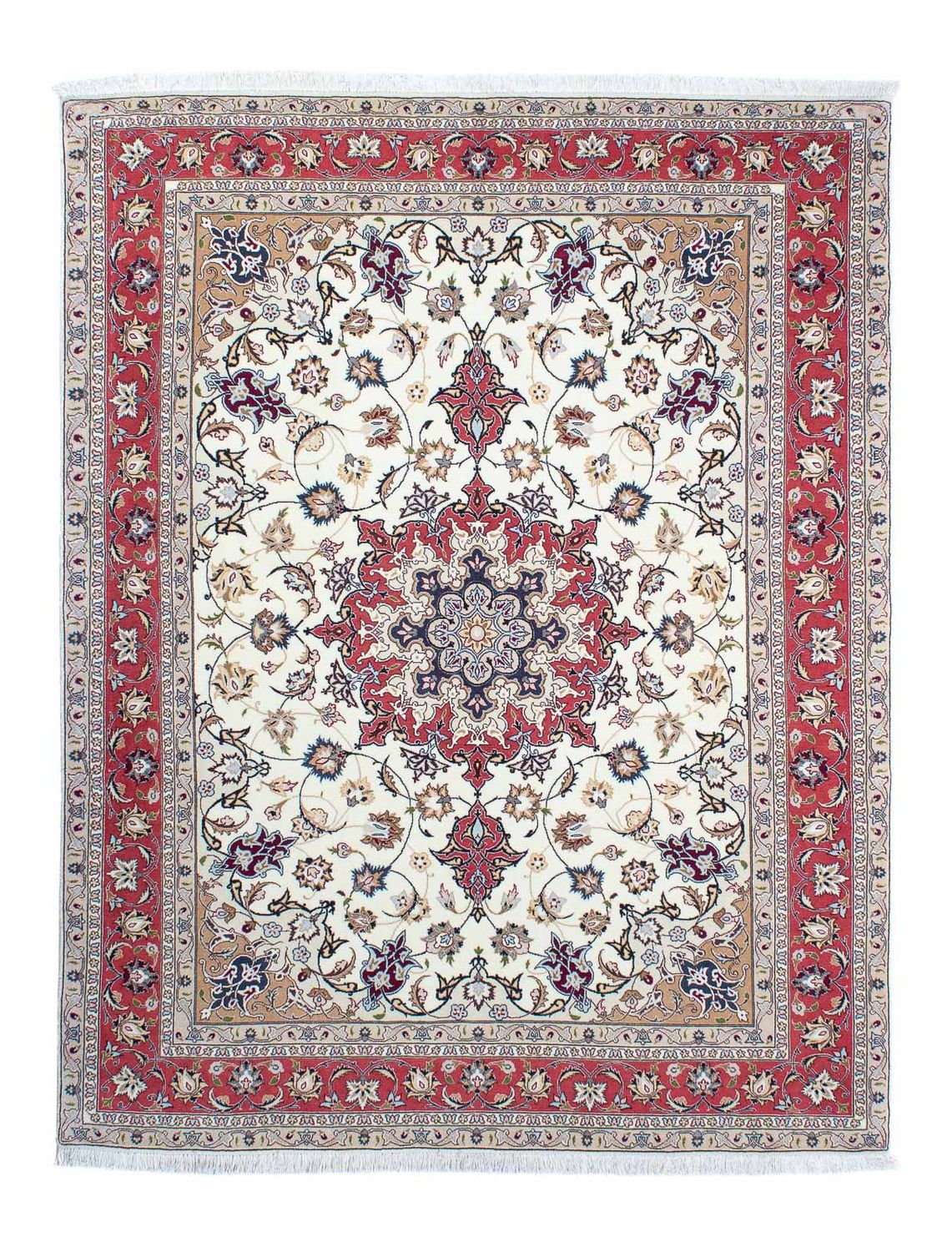 Perserteppich - Täbriz - Royal 197 x 152 cm Teppichbrücke