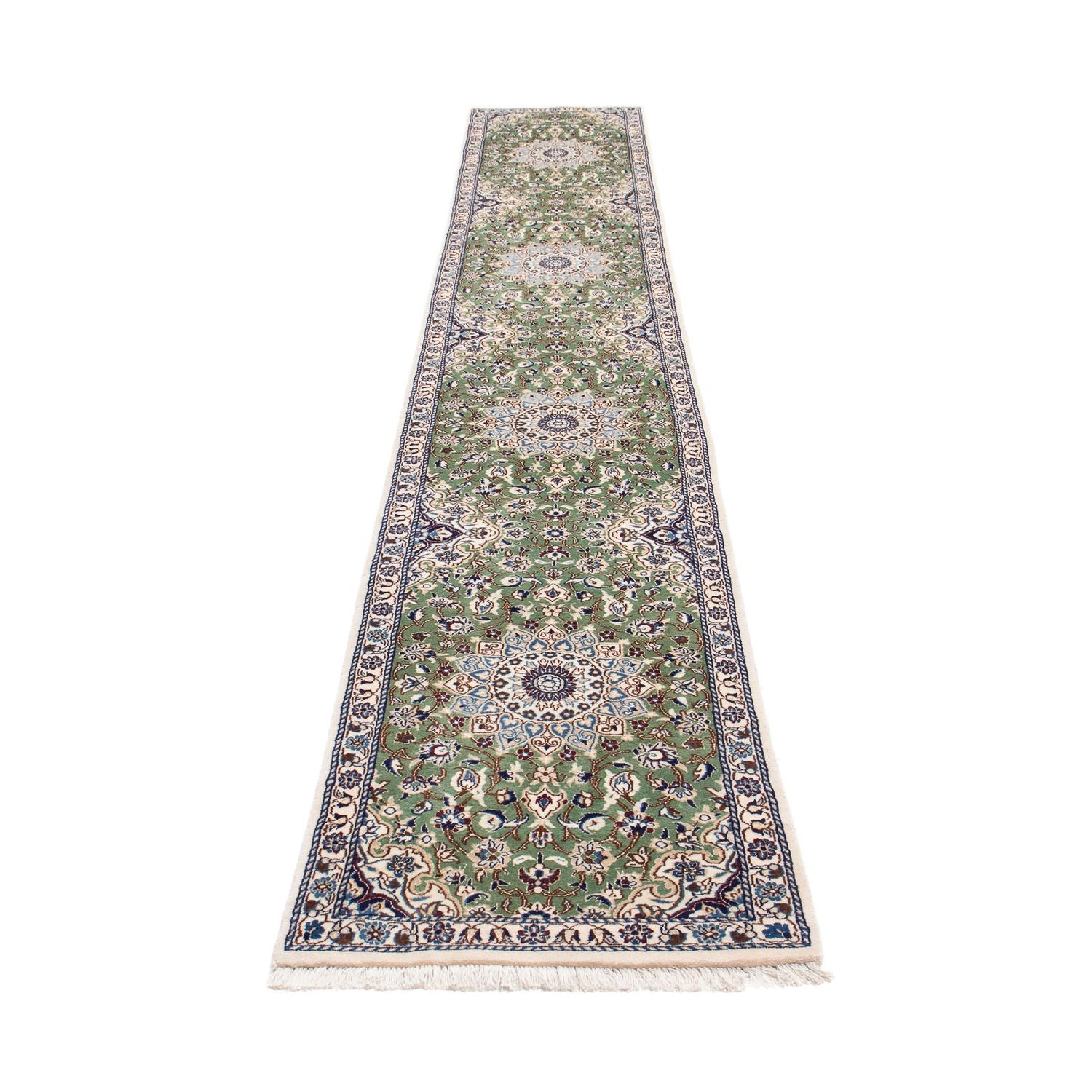Perserteppich - Nain - Royal 410 x 62 cm Teppichläufer