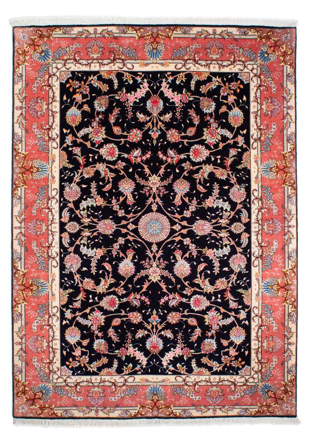 Perserteppich - Täbriz - Royal 238 x 172 cm Wohnzimmer Teppich