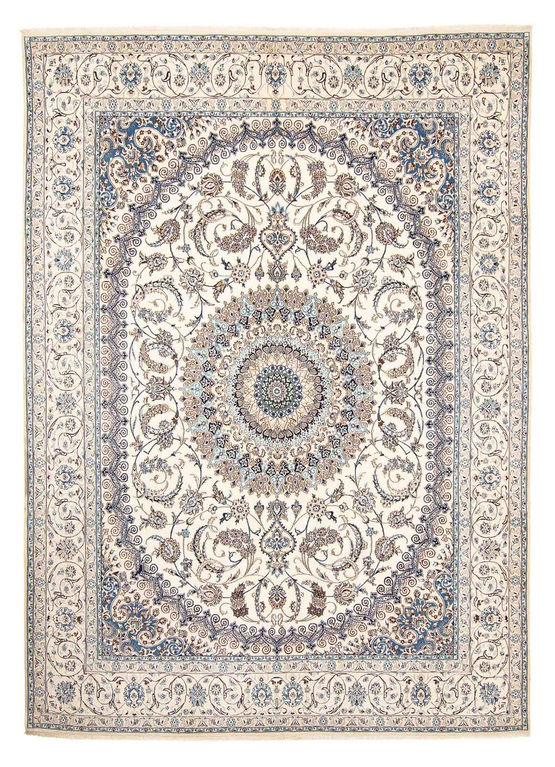 Perserteppich - Nain - Premium 402 x 291 cm Wohnzimmer Teppich